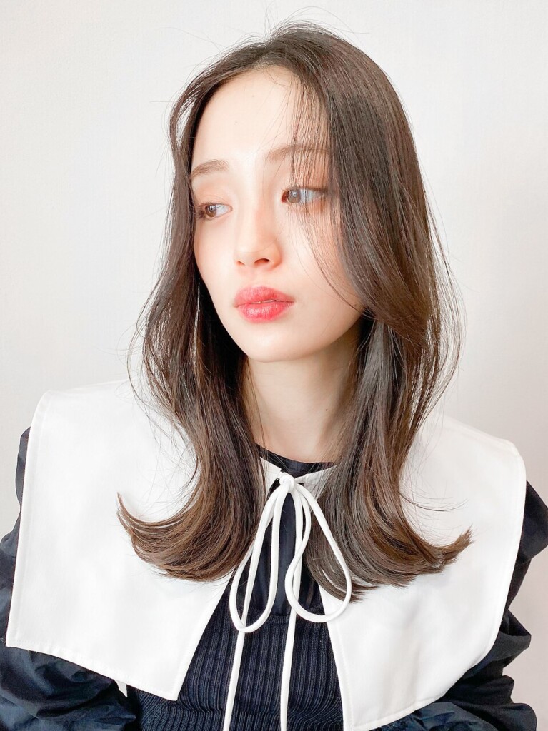 大人ガーリー・チョコレート・モードヘア・プリカール・韓国ヘア