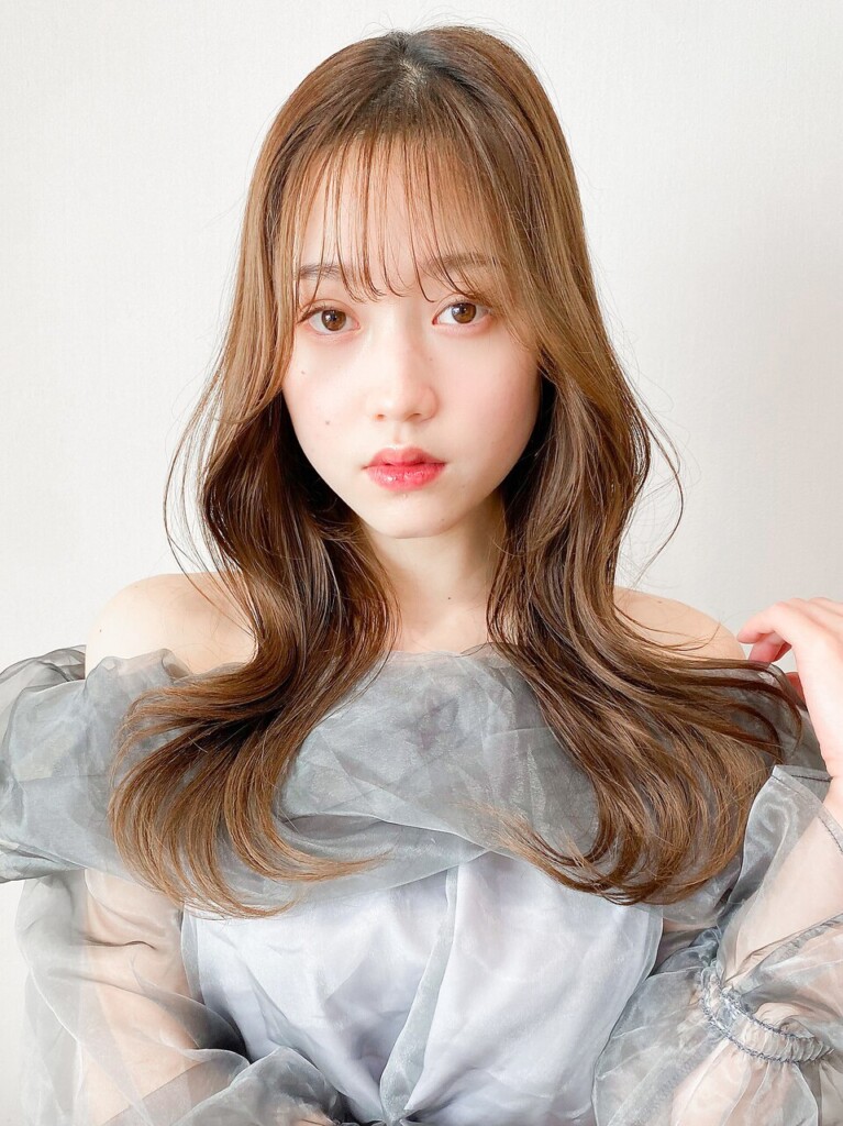 大人ガーリー・チョコレート・モードヘア・プリカール・韓国ヘア